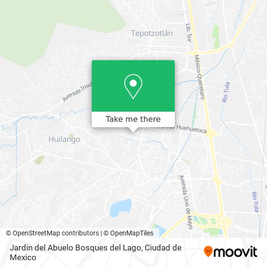 Jardin del Abuelo Bosques del Lago map