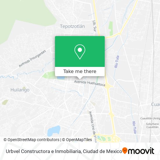 Urbvel Constructora e Inmobiliaria map