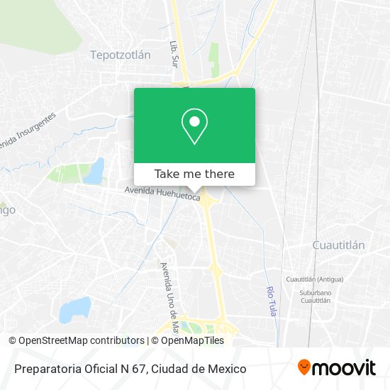 Mapa de Preparatoria Oficial N 67