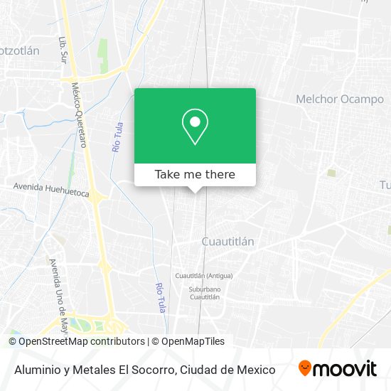 Aluminio y Metales El Socorro map