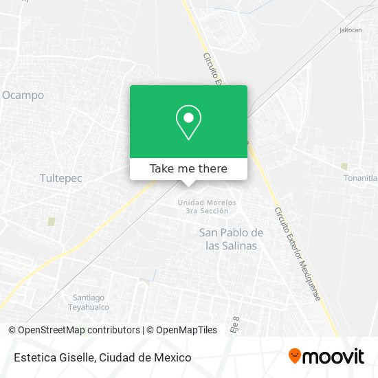 Estetica Giselle map