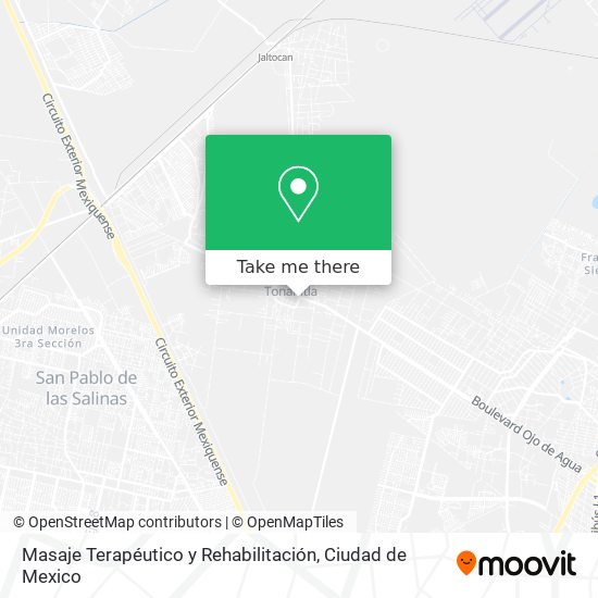 Masaje Terapéutico y Rehabilitación map