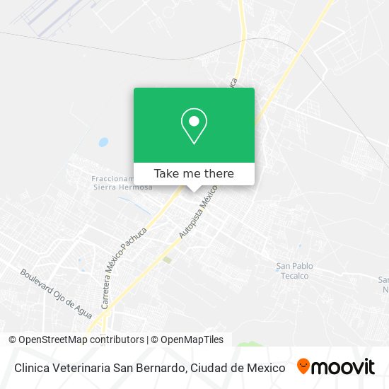 Clinica Veterinaria San Bernardo map