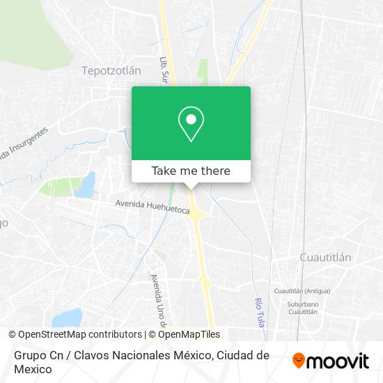 Grupo Cn / Clavos Nacionales México map