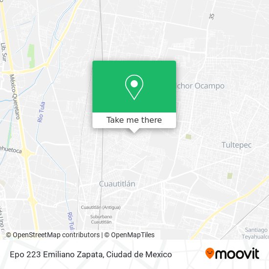 Mapa de Epo 223 Emiliano Zapata