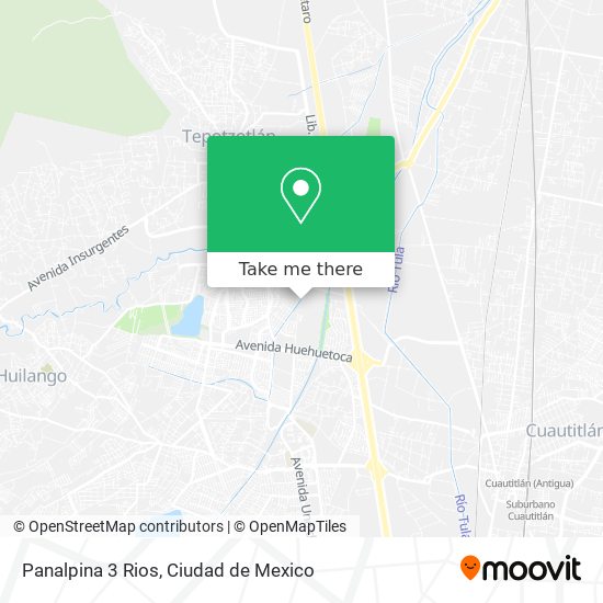 Mapa de Panalpina 3 Rios