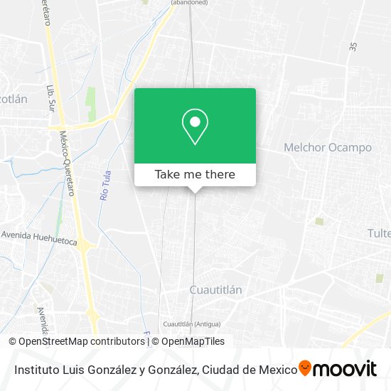 Instituto Luis González y González map