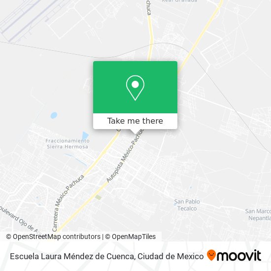 Mapa de Escuela Laura Méndez de Cuenca
