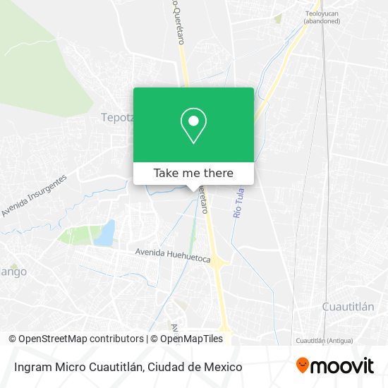 Ingram Micro Cuautitlán map