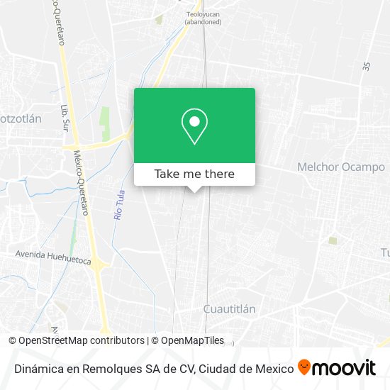 Mapa de Dinámica en Remolques SA de CV