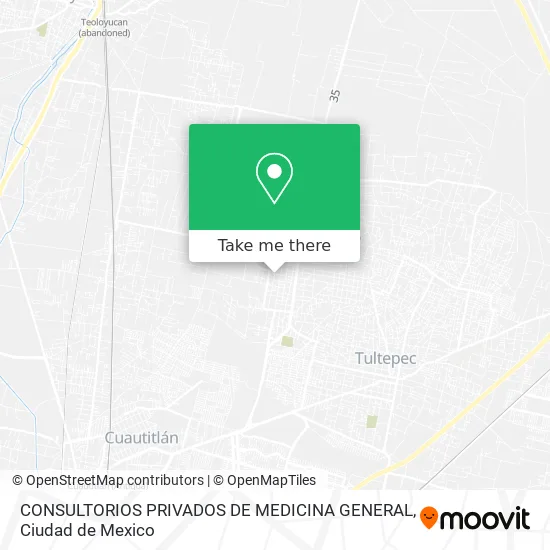 Mapa de CONSULTORIOS PRIVADOS DE MEDICINA GENERAL