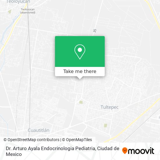 Mapa de Dr. Arturo Ayala Endocrinologia Pediatria