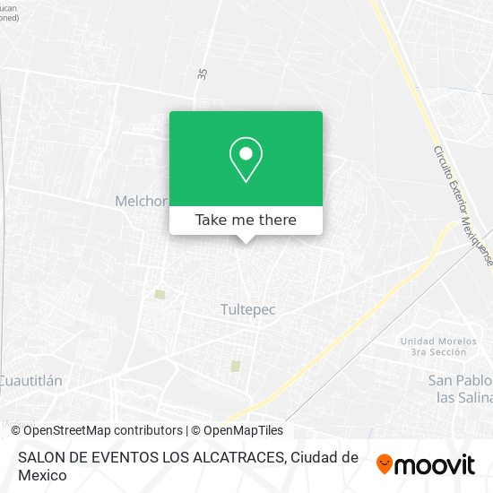 SALON DE EVENTOS LOS ALCATRACES map