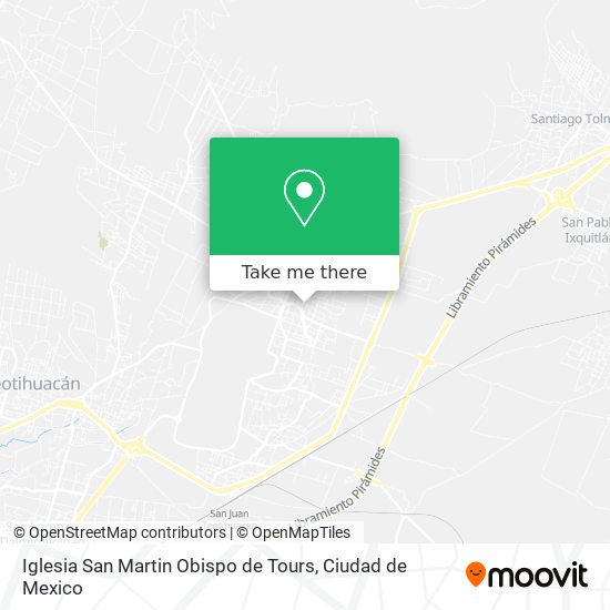 Iglesia San Martin Obispo de Tours map