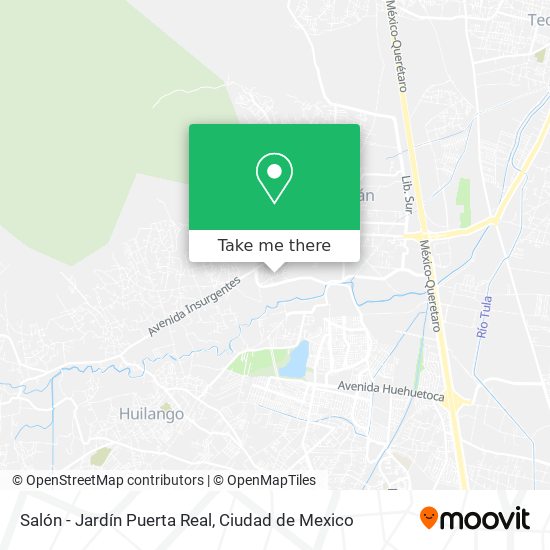 Salón - Jardín Puerta Real map