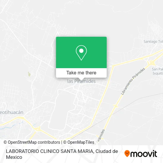 LABORATORIO CLINICO SANTA MARIA map