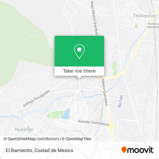 Mapa de El Barriecito