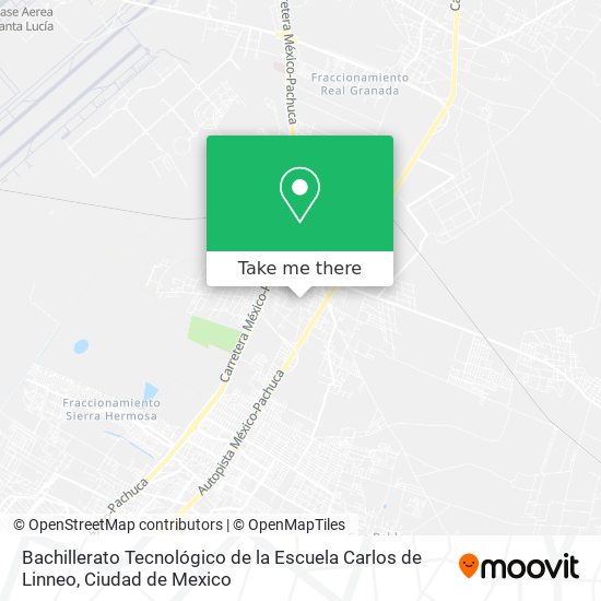 Mapa de Bachillerato Tecnológico de la Escuela Carlos de Linneo