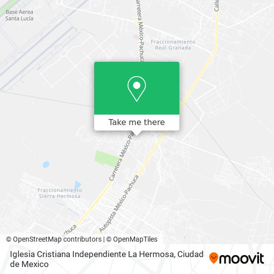 Mapa de Iglesia Cristiana Independiente La Hermosa