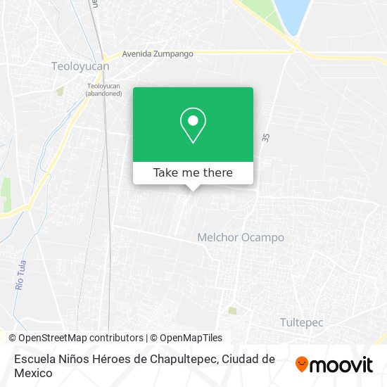Escuela Niños Héroes de Chapultepec map