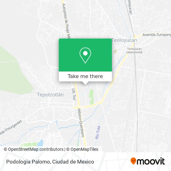Mapa de Podologia Palomo