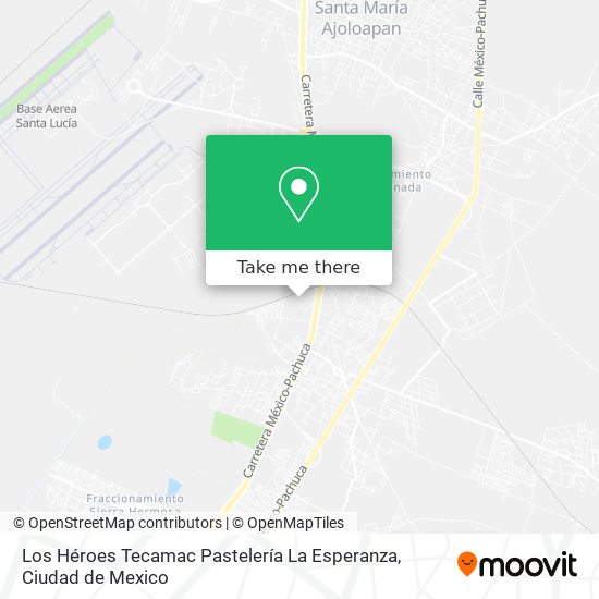 Los Héroes Tecamac Pastelería La Esperanza map