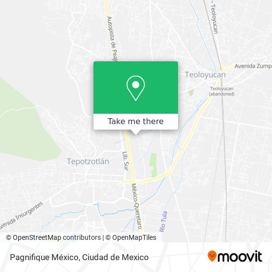 Pagnifique México map