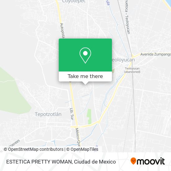 ESTETICA PRETTY WOMAN map