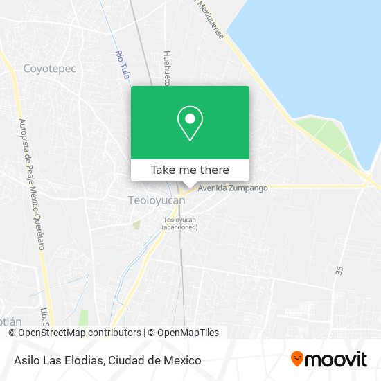 Asilo Las Elodias map