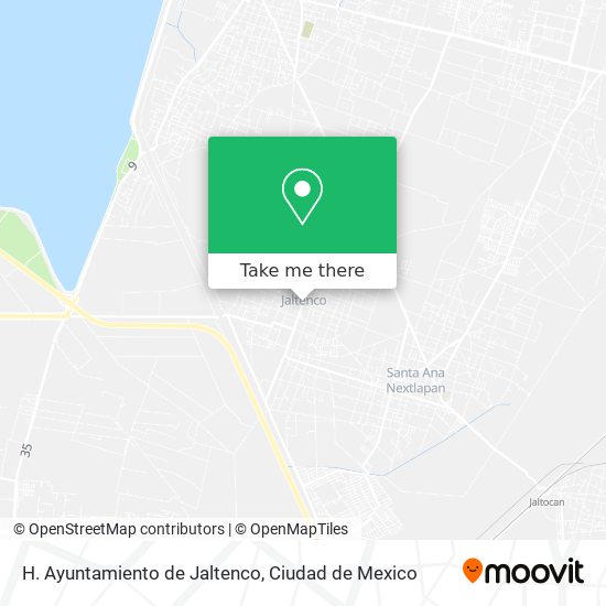 H. Ayuntamiento de Jaltenco map
