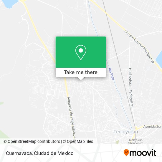 Mapa de Cuernavaca