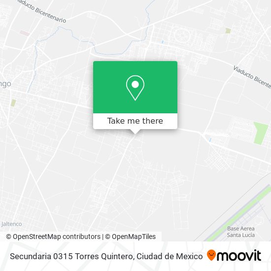Mapa de Secundaria 0315 Torres Quintero