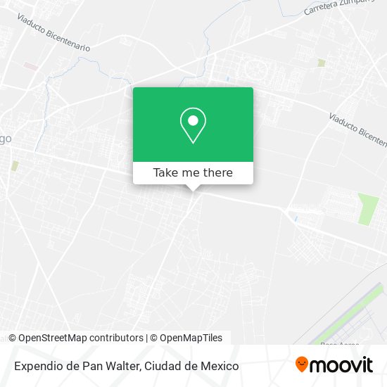 Mapa de Expendio de Pan Walter