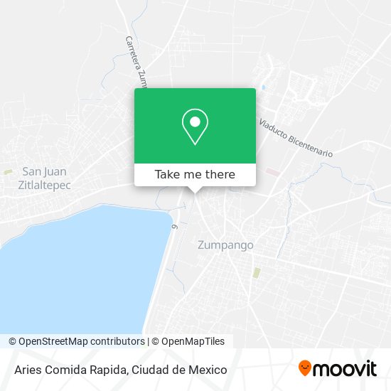 Aries Comida Rapida map