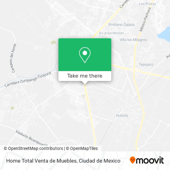 Home Total Venta de Muebles map