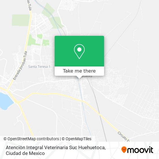 Atenciòn Integral Veterinaria Suc Huehuetoca map