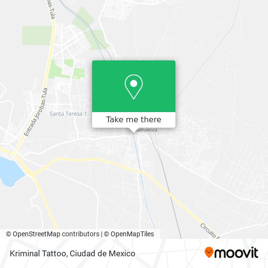 Kriminal Tattoo map