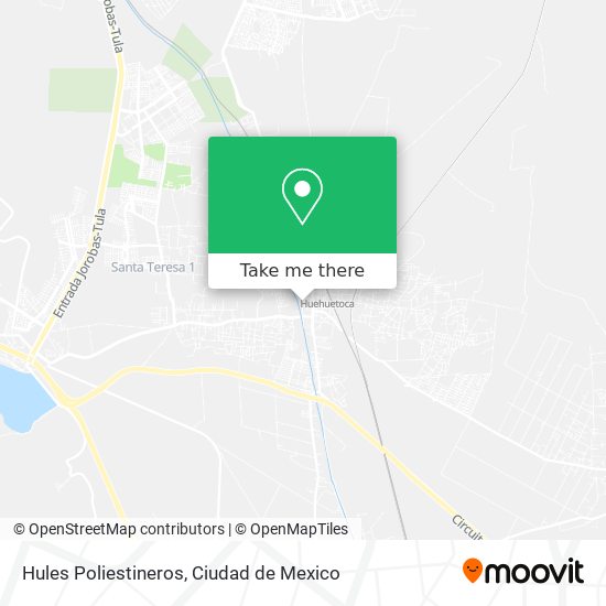 Mapa de Hules Poliestineros