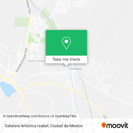 Gelatina Artistica Isabel map