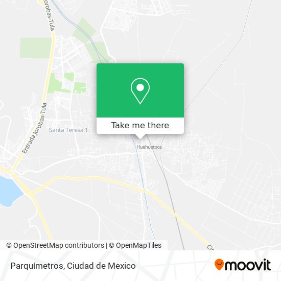 Mapa de Parquímetros