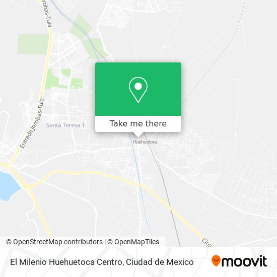 Mapa de El Milenio Huehuetoca Centro