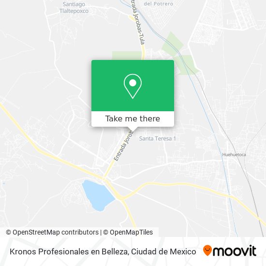 Kronos Profesionales en Belleza map