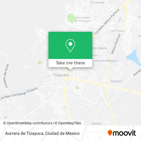 Aurrera de Tizayuca map