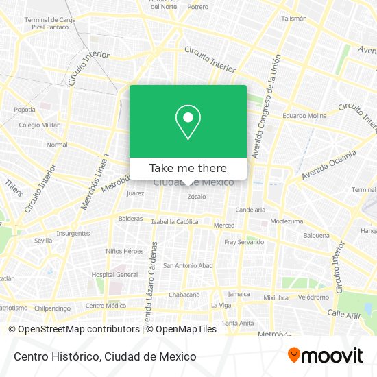 Centro Histórico map