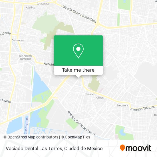 Vaciado Dental  Las Torres map