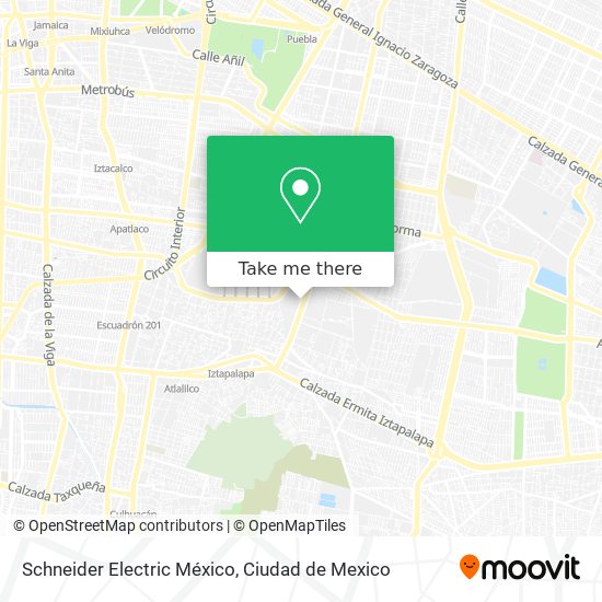 Schneider Electric México map