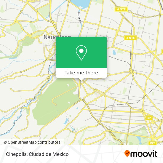 Cinepolis map