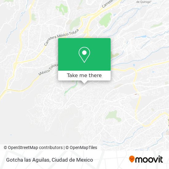 How to get to Gotcha las Aguilas in Huixquilucan by Bus?
