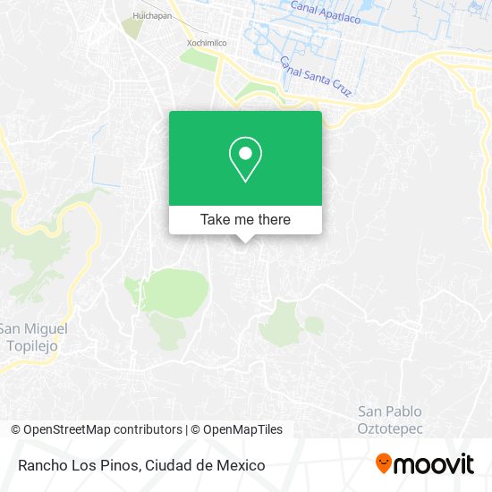 Mapa de Rancho Los Pinos