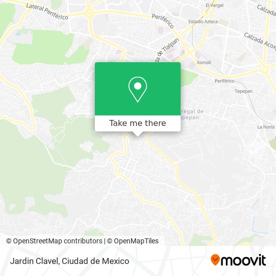 Mapa de Jardin Clavel